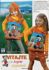 Katarínka - pletená móda podzim 2005 -SK- Katarínka - pletená móda podzim 2005 -SK- ukázka z časopisu 2