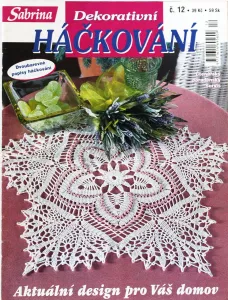Sabrina - Dekorativní háčkování č. 12 -CZ-