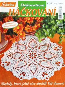 Sabrina - Dekorativní háčkování č. 15 -CZ-