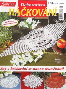 Sabrina - Dekorativní háčkování č. 18 -CZ-