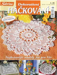 Sabrina - Dekorativní háčkování č. 26 -CZ-