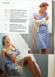 Burda 12/2008 -CZ- časopis se střihy Burda 12/2008 -CZ- ukázka z časopisu 7