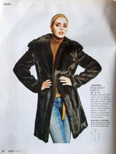 Burda 12/2011 -CZ- časopis se střihy Burda 12/2011 -CZ- ukázka z časopisu 4