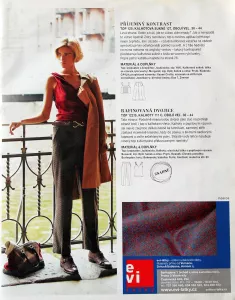 Burda 12/2011 -CZ- časopis se střihy Burda 12/2011 -CZ- ukázka z časopisu 5