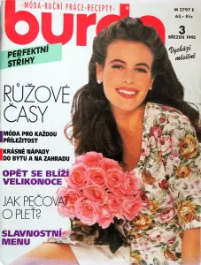 Burda 3/1992 -CZ- časopis se střihy