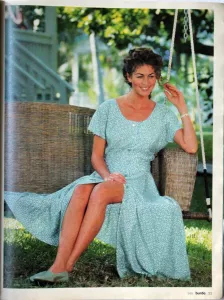 Burda 3/1993 -CZ- časopis se střihy Burda 3/1993 -CZ- ukázka z časopisu 4
