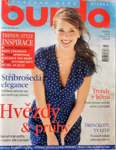Burda 3/2009 -CZ- časopis se střihy