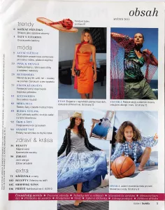 Burda 5/2011 -CZ- obsah časopisu 