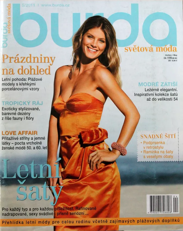 Burda 5/2011 -CZ- časopis se střihy