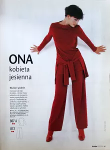 Burda - Móda pro drobné ženy 2/1999 -PL- časopis se střihy Burda - Móda pro drobné ženy 2/1999 -PL- ukázka z časopisu 2