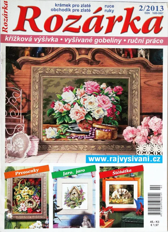 Rozárka 2/2013 -CZ- časopis s rozkresy