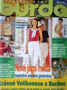 Burda 3/1999 - časopis se střihy v češtině