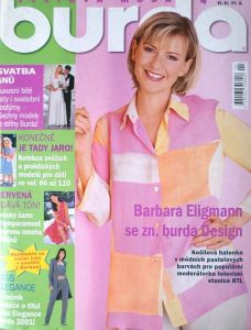 Burda 4/2001 - časopis se střihy v češtině
