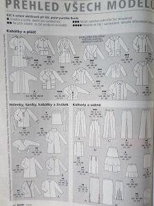 Burda 8/2002 v češtině se střihovou přílohou