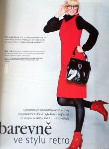 Burda 9/2008 v češtině se střihovou přílohou