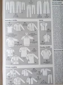 Burda 9/2008 v češtině se střihovou přílohou