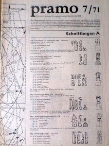 PRAMO 7/1971 RETRO v němčině