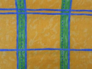 Sanny - žlutozelená bavlna s pruhy 115x140cm - kus