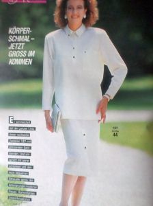 Burda 10/1986 v němčině RETRO