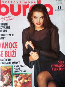 Burda 11/1994 -CZ- časopis se střihy