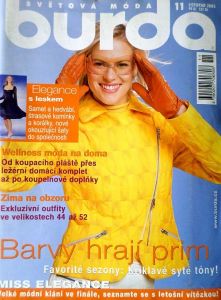 Burda 11/2005 v češtině s přílohou