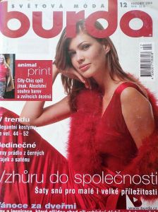 časopis Burda 12/2004 v češtině