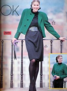 Burda 8/1989 -R- ukázka z časopisu