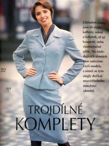 Burda 8/1995 - ukázka modelu z časopisu