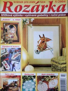 Rozárka 5/2004 - křížková výšivka, ruční práce