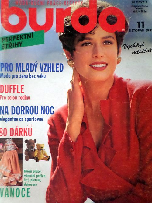 časopis Burda 11/1991 v češtině