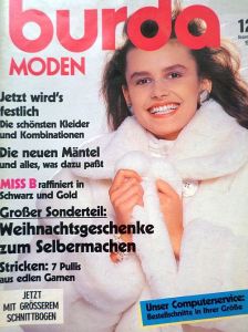 časopis Burda 12/1988 v němčině