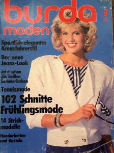 Burda 3/1986 v němčině