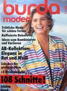 časopis Burda 7/1985 v němčině