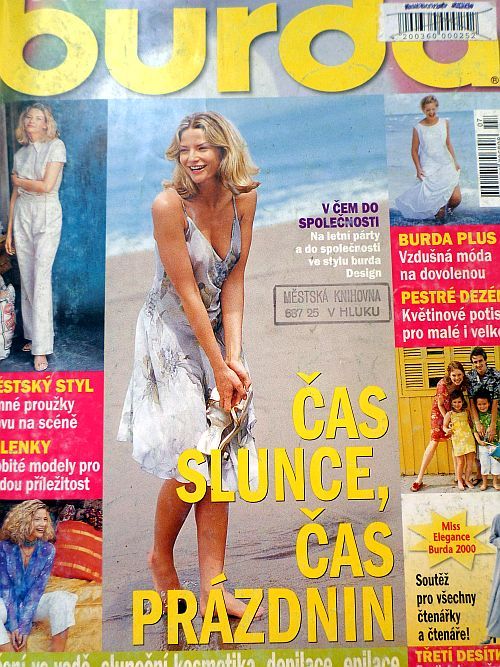 Burda 7/2000 - časopis se střihy v češtině