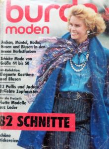 časopis Burda 9/1985 v němčině