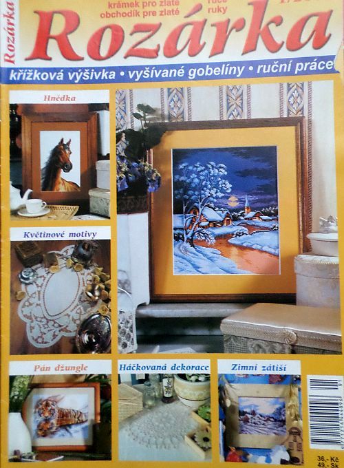 Rozárka 1/2008 časopis s ručními pracemi