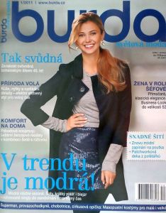 časopis Burda 1/2011 v češtině