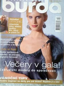 časopis Burda 12/2005 v češtině