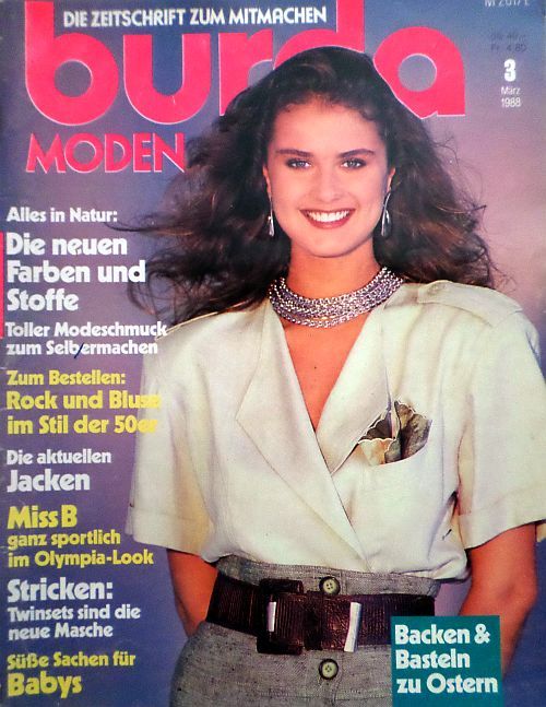 Burda 3/1988 v němčině