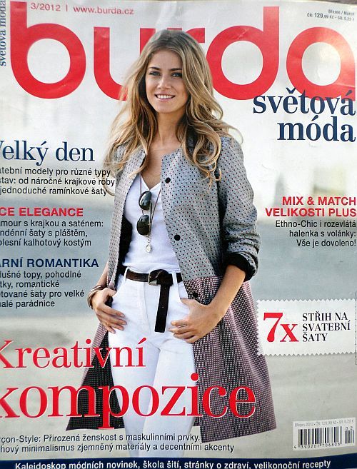 časopis Burda 3/2012 v češtině