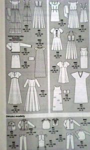 Burda 3/2013 - přehled modelů