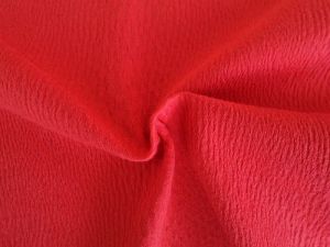 Bavlněná kostýmová látka - červená