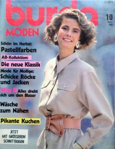 Burda 10/1988 v němčině