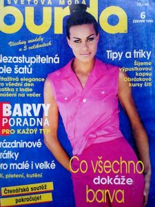 časopis Burda 6/1995 v češtině