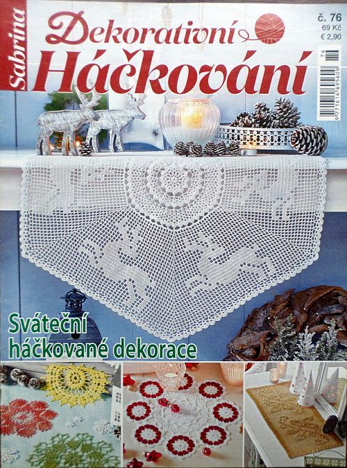 Dekorativní háčkování č. 76