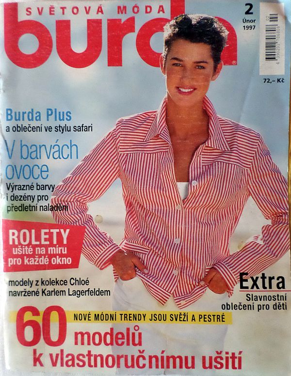 Burda 2/1997 v češtině