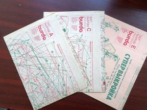 Burda časops 5/1990 v ruštině