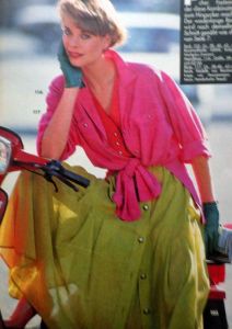 Burda 5/1991 -CZ- časopis se střihy Burda 5/1991