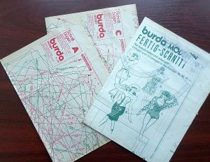 Burda 6/1988 - přílohy