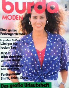 Burda 6/1989 v němčině